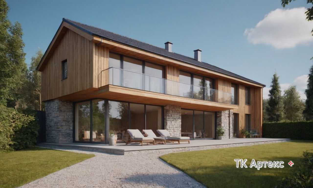 Отделка натуральным деревом