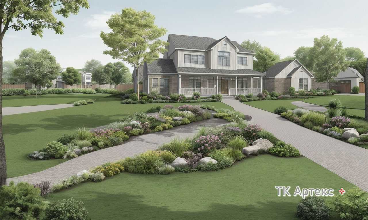 Цветочные клумбы