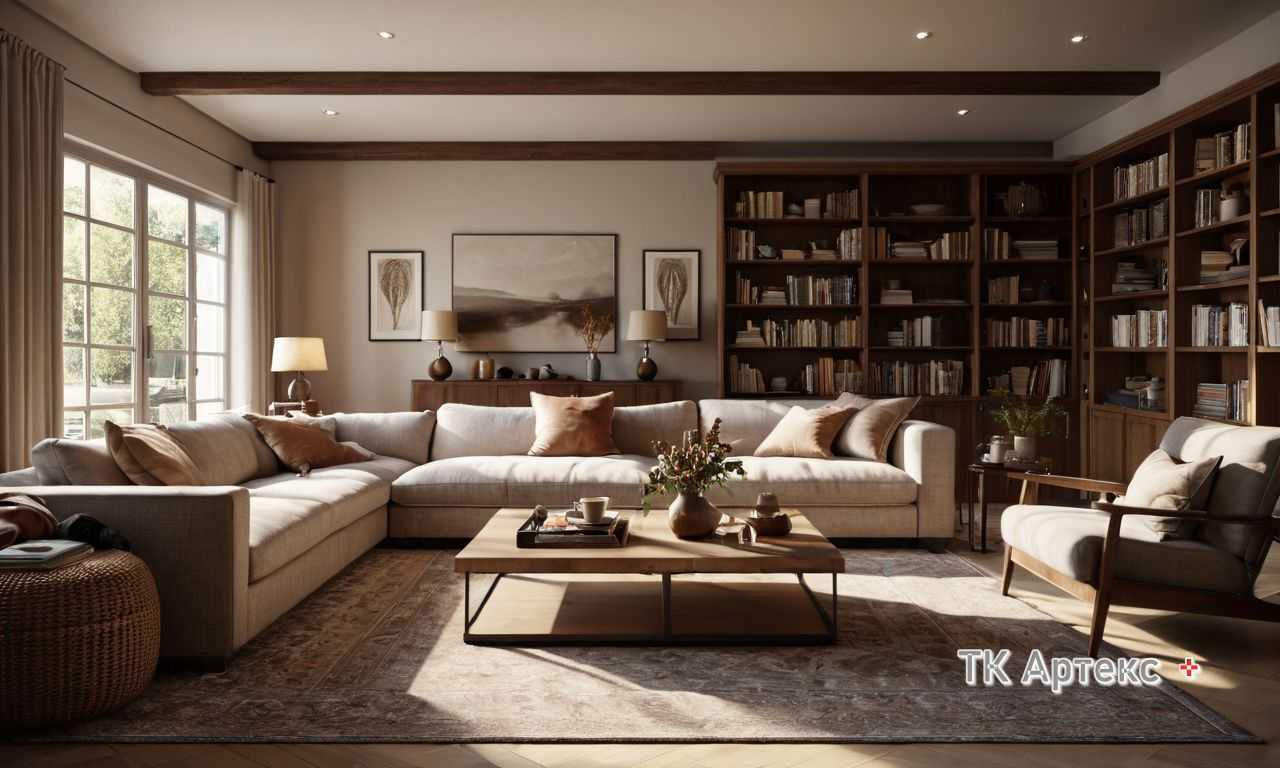 Минимализм и интеграция освещения в мебель