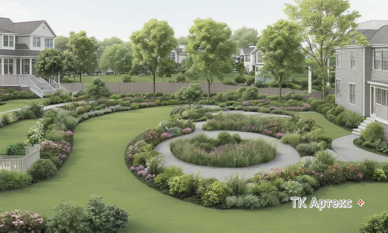 Полив плодовыми деревьями в условиях декоративного сада