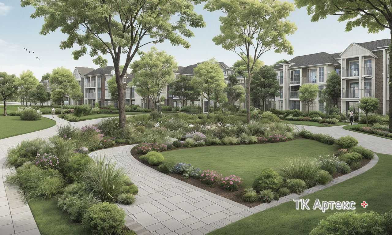 Осока и рогоз в декоративных контейнерах