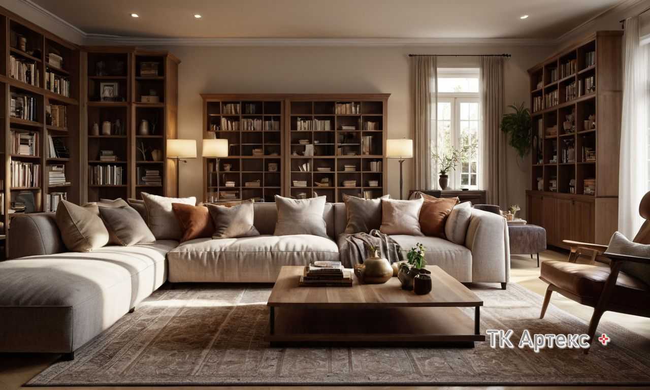 Современные стенки без громоздкости для стильного интерьера