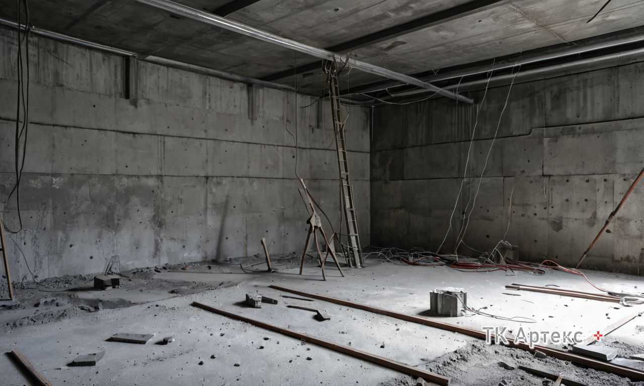 Устранение плесени в подвалах старых зданий без последствий и риска