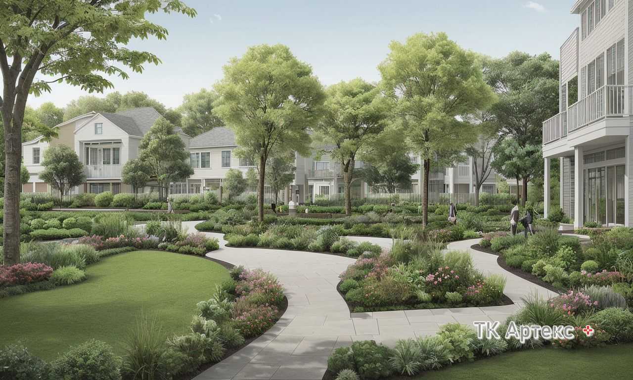 Как сочетать зимостойкие растения с элементами декора