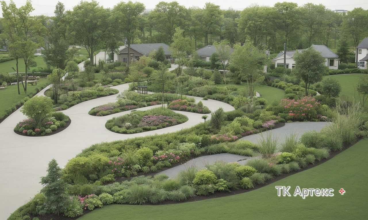 Комбинирование с хвойными растениями