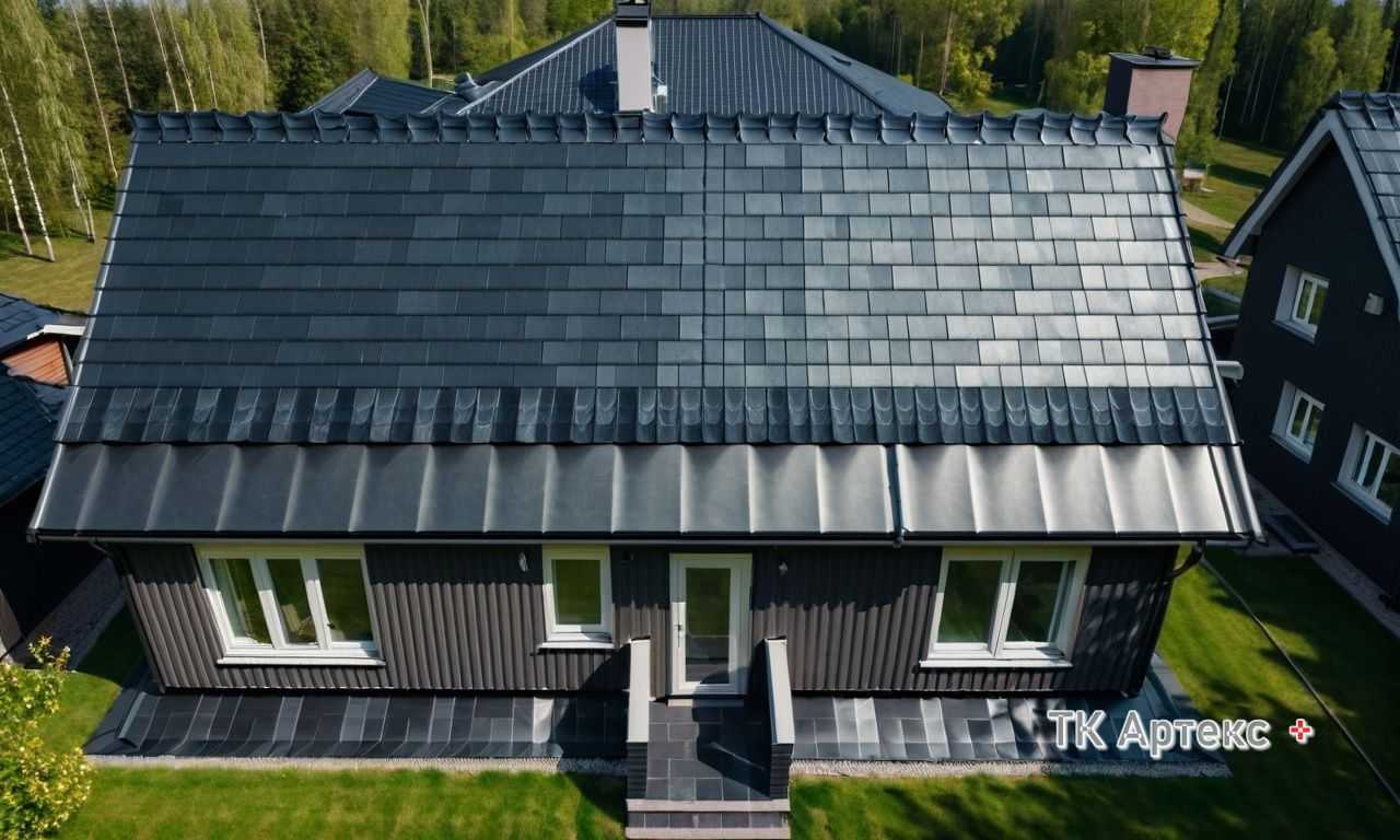 Частые повреждения черепичной крыши