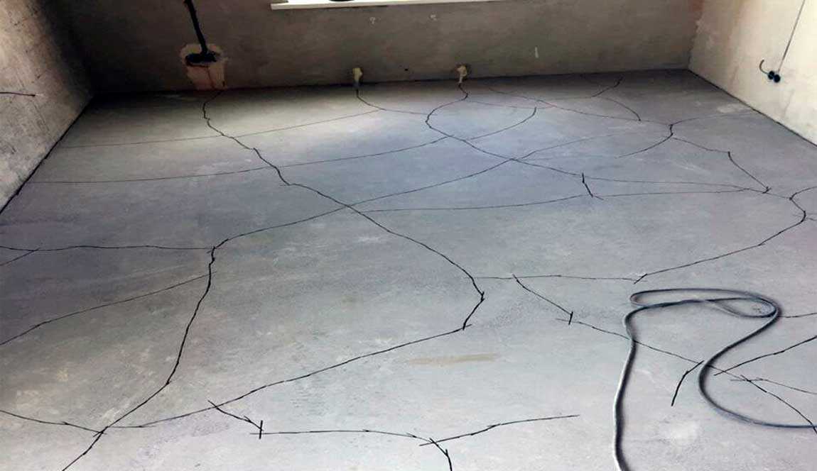 Как убрать следы от заливки бетона на поверхности
