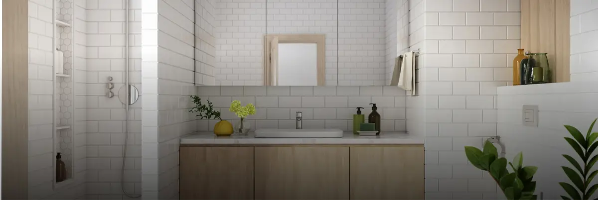 Как выбрать керамическую плитку для ванной комнаты: практичность vs. дизайн