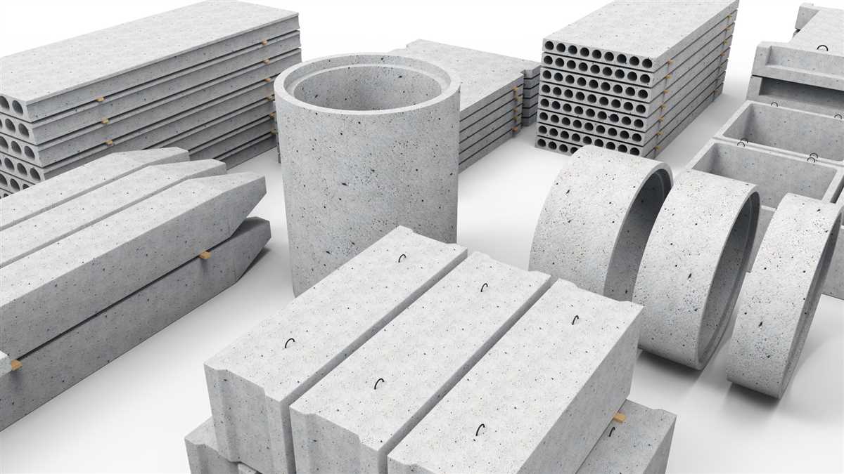 Различные типы бетона и их применение