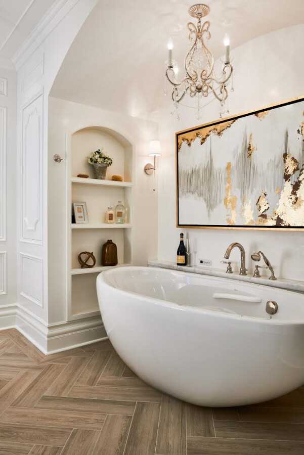 Дизайн ванной комнаты в французском стиле: элегантность и шарм